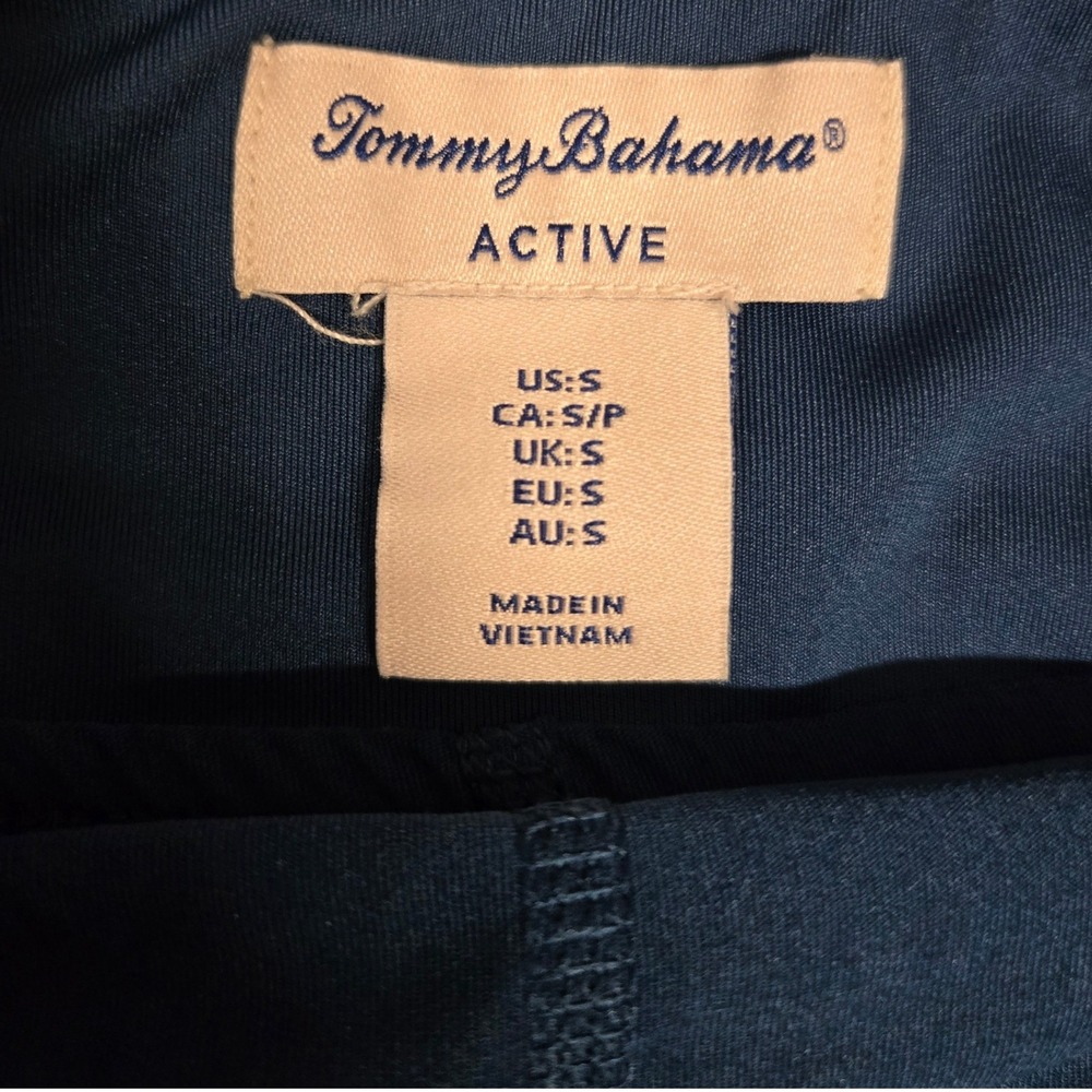 Tommy Bahama Active Navy Blue Pleated Athletic Skort Tennis Golf Skirt Size S - Picture 3 of 9